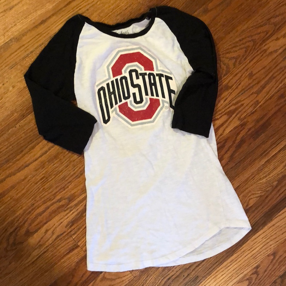 Ohio state baseball tee